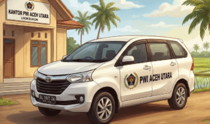 Mobil Dinas PWI Aceh Utara